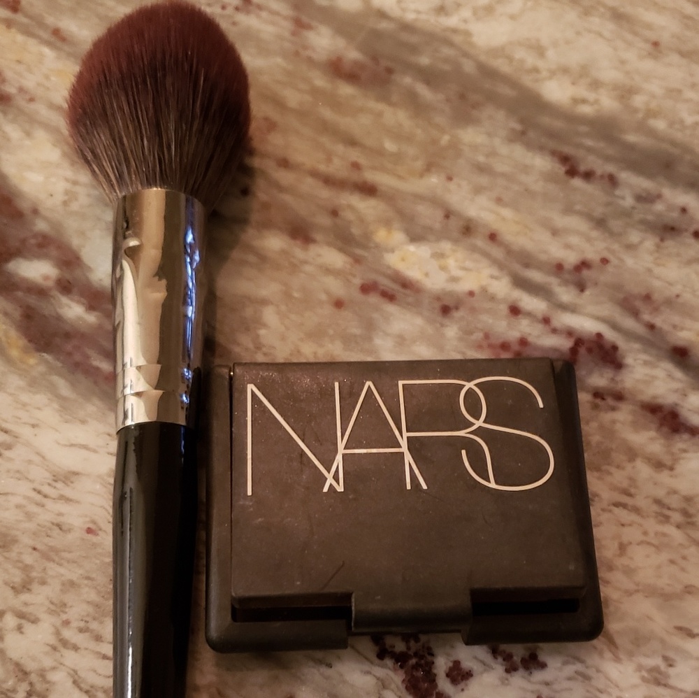 NARS Blush and Morphe brush